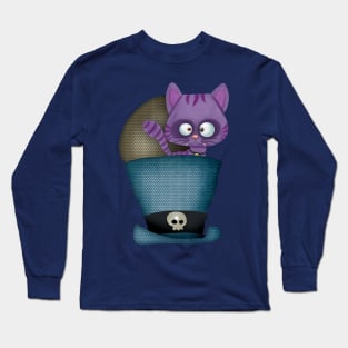 There is a cat in this hat Long Sleeve T-Shirt